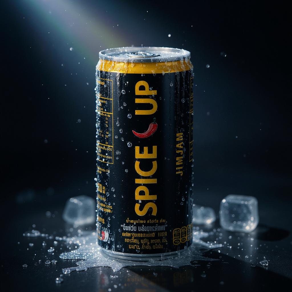 Black SPICE UP Can